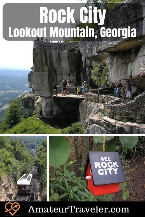 Rock City Georgia, Georgia Mountains Places To Visit, Rock City Gardens, Tugaloo State Park Georgia, Lookout Mountain Tennessee, Lookout Mountain Georgia, Rock City Chattanooga, Georgia Hiking, Georgia Hikes