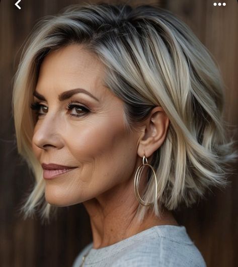 Timeless Looks, Haircuts For Women Over 50, Gorgeous Hairstyles, Chin Length Hair, Hairstyles And Haircuts, Hairdos For Short Hair, Bob Hairstyles For Fine Hair, Hair Affair, Haircuts For Medium Hair