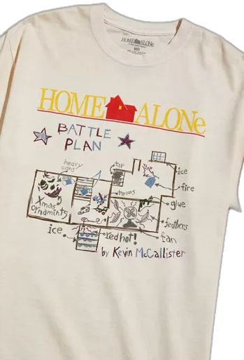 Home Alone Battle Plan, Plan T Shirt, Quilt Size Chart, Fits With Shorts, Young T, Home Alone, Look Cool, Long Sleeve Sweatshirts, Cool Shirts