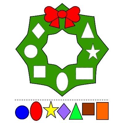 Holidays Preschool Activities, Christmas Learning, Preschool Christmas Activities, Christmas Worksheets, Preschool Christmas Crafts, Shapes Preschool, Christmas And Winter, Daycare Activities, Christmas School