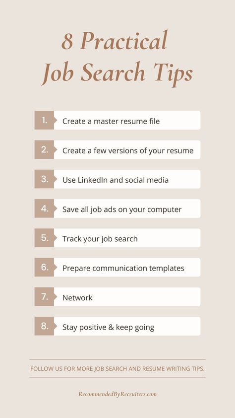 Job Search Template, Job Search Strategies, Job Search Organization, Job Searching Tips, How To Find A Job, How To Get A Job, Job Hunting Motivation, Job Application Tips, Change Job