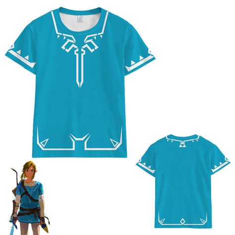 Tears Of The Kingdom Link, Zelda Tears Of The Kingdom, Everyday Cosplay, Tears Of The Kingdom, Boxing T Shirts, T Shirt Costumes, Anime Hoodie, The Legend Of Zelda, Women Shirts Blouse