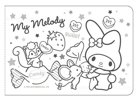 Cutecore Coloring Pages, Hello Kitty Book, Sailor Moon Coloring Pages, Hello Kitty Colouring Pages, Hello Kitty Coloring, Mermaid Coloring Pages, Hello Kitty Backgrounds, Hello Kitty Drawing, Mermaid Coloring