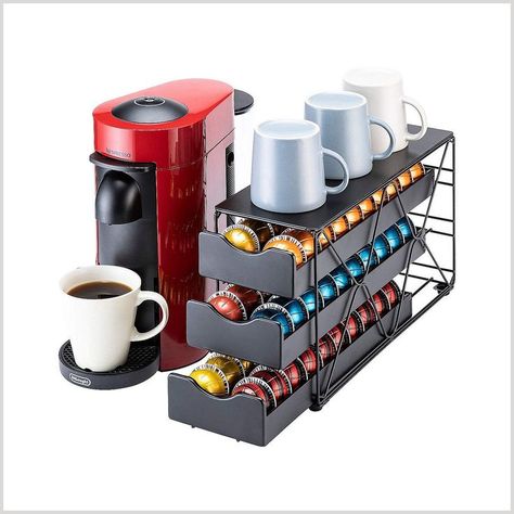 Flagship 3 tier coffe pod holder for Nespresso vertuo pod (60 Pods) Nespresso Holder, Nespresso Pod Holder, Capsule Kitchen, Coffee Pods Drawer, Coffee Capsule Holder, Pod Storage, Storage Pods, Coffee Pod Storage, Nespresso Vertuo