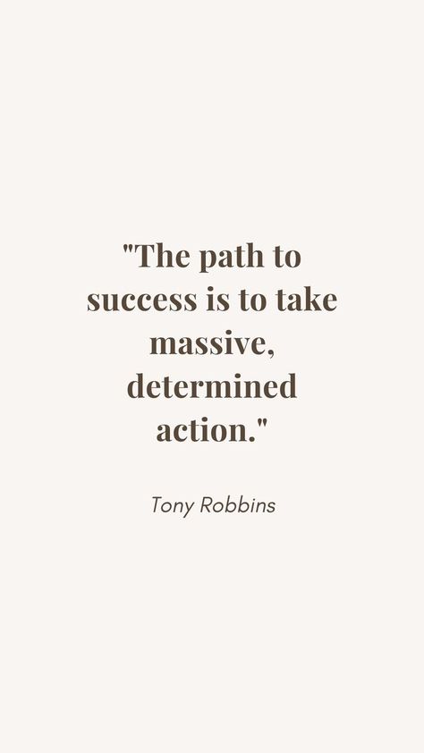 Quotes Empowering, Tony Robbins Quotes, Volleyball Quotes, Success Quote, Vision Board Affirmations, Vision Board Inspiration, Path To Success, Quotes Success, Confidence Quotes