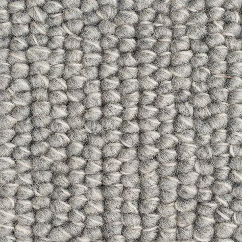 Lisburn Chunky Loop Pile 100% Pure NZ Wool Carpet Grey Wool Carpet, Light Gray Carpet, Original Aesthetic, Scandinavian Inspiration, Carpet Stores, Carpet Samples, Granny Flat, Home Carpet, Grey Carpet