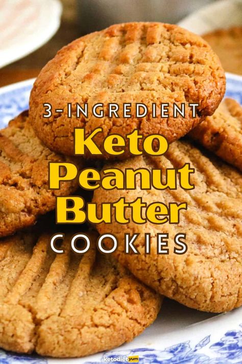 Best Keto Cookies, Simple Ingredient Recipes, Low Carb Desserts Easy, Low Carb Granola, Keto Peanut Butter Cookies, Keto Peanut Butter, Low Carb Peanut Butter, Low Carb Muffins, High Carb Foods