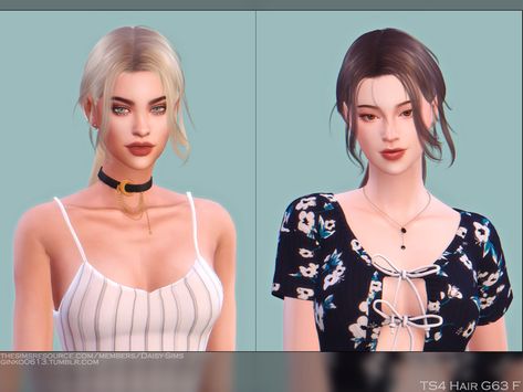 Sims4 Mod, Prom Ponytail Hairstyles, Mod Hair, Cc Hair, Woman Hair, Female Hair, Sims 4 Collections, Sims Hair, Best Sims