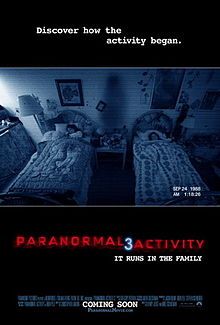 Paranormal Activity 3 (2011) Paranormal Activity Movie, Paranormal Activity 3, Dolph Lundgren, Movie Plot, Mickey Rourke, Watch Movie, Horror Movie Art, Paranormal Activity, Thriller Movies