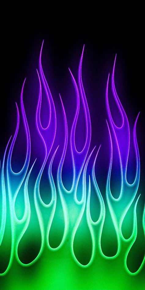 Cool Fire Wallpapers, Fire Flames Wallpaper, Purple And Green Wallpaper, Flames Art, Cool Skull Drawings, Camo Truck, Skull Drawings, Fire Wallpaper, Fire Icons