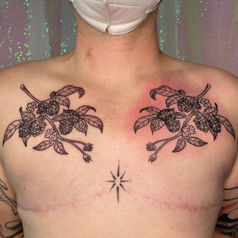 Lotus Flower Chest Tattoo Female, Dog Chest Tattoo, Chest Flower Tattoo Female, Lotus Chest Tattoo, Half Back Tattoo, Chest Tattoo Flowers, Chest Piece Tattoo, Chest Tattoo Ideas, Chest Tattoo Female