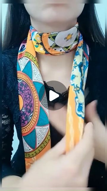 Flight Attendant Scarf Tying, Flight Attendant Scarf, Scarf Tie, June 17, Scarf Tying, Flight Attendant, Flight, Silk, On Instagram