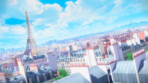 Paris Background, Miraculous Wallpaper, Miraculous Ladybug Wallpaper, Miraculous Characters, Miraculous Ladybug Fan Art, It's Going Down, Attack On Titan Art, Anime Scenery Wallpaper, Cat Noir