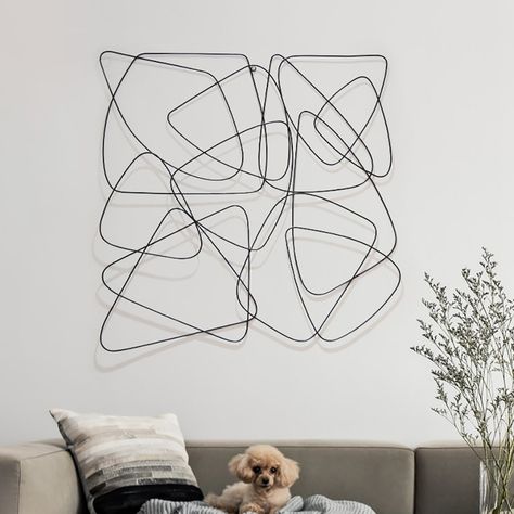 3d Metal Wall Art, Contemporary Metal Wall Art, Abstract Metal Wall Art, Geometric Wall Decor, Metal Wall Sign, 3d Metal, Iron Material, Iron Art, Abstract 3d