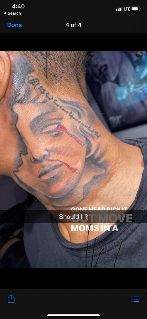 Sky’s The Limit Tattoo Men, Rip Tattoos For Men Neck, Money Sign Neck Tattoo, Best Neck Tattoos Men Small, Clouds Neck Tattoo, Mob Tattoo For Men, Black Men Face Tattoos, Rare Tattoos Men Neck, Full Neck Tattoo For Guys Hood