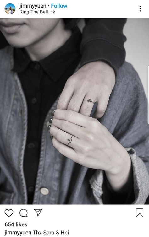 Would you get a wedding ring tattoo? We're sharing the pros and cons of wedding rings tattoo on our blog! Click to read and see more inspo. #ringtattoo #weddingringtattoo #wedding tattoo Engagement Ring Tattoos, Marriage Tattoos Ring Finger, Marriage Ring Tattoos, Expensive Diamond Engagement Rings, Wedding Ring Tattoo Ideas, Tattoos Ring, Engagement Tattoos, Wedding Ring Finger Tattoos, Wedding Ring Tattoos