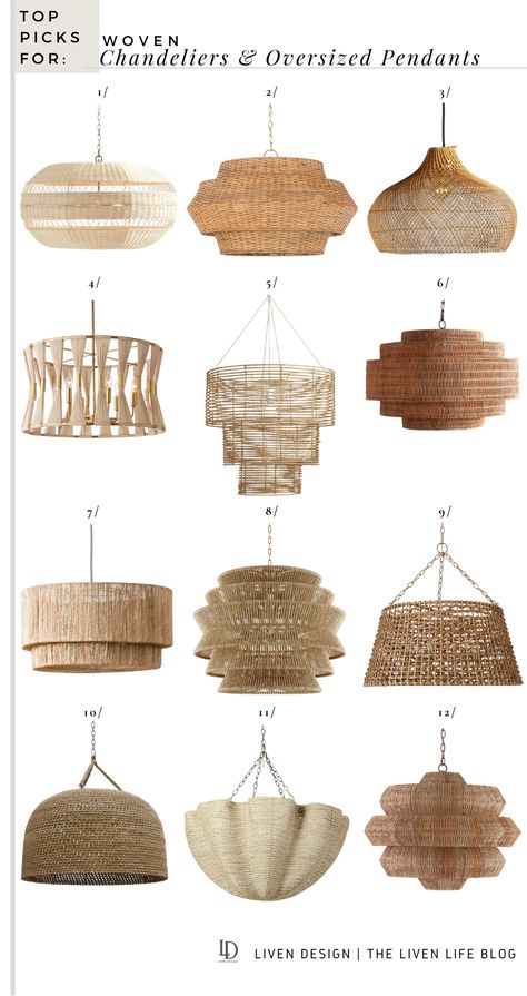 Woven Light Fixture, Design Trends 2022, Lampe Crochet, 2022 Bedroom, Coastal Traditional, Rattan Light Fixture, Boho Lighting, Boho Chandelier, Coastal Dining Room