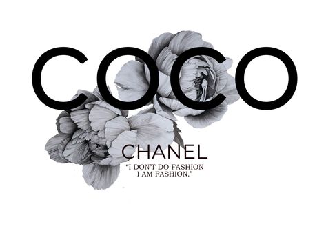 Coco Chanel Aesthetic Black And White, Chavvy Wallpapers, Chanel Background Wallpapers, Chanel Poster Wall Decor, Coco Chanel Pictures, Coco Chanel Wall Art, Coco Chanel Aesthetic, Chanel Artwork, Coco Chanel Style