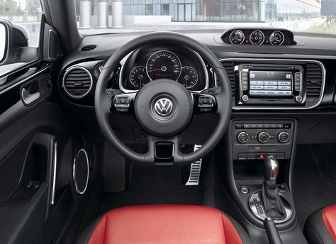 interior of new VW beetle Vw New Beetle Interior, 2013 Vw Beetle, Vw Beetle Interior, Vw Turbo, Volkswagen Beetle Interior, Vw Beetle Accessories, Ford Mustang Bullitt, Volkswagen Beetle Vintage, Volkswagen Beetle Convertible