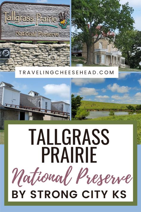 Explore the untouched beauty of Tallgrass Prairie National Preserve near Strong City, Kansas! 🌾 Immerse yourself in the vast expanses of native grasses and rolling hills that define the heartland's landscape. Discover the wonders of this unique ecosystem and experience the tranquility of the prairie. Plan your visit today! #TallgrassPrairie #StrongCityKS #KansasExploration #Kansas Konza Prairie, Grasslands National Park Saskatchewan, Tall Grass Prairie, Tallgrass Prairie National Preserve, Grand Prairie Texas, Native Grasses, Midwest Vacations, Kissimmee Prairie Preserve State Park, Tallgrass Prairie