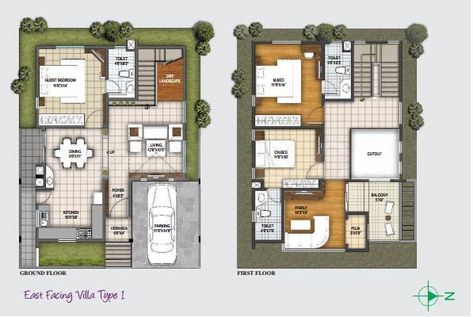 Well Suited Ideas 15 Duplex House Plans For 30x50 Site East Facing AF8 30x50 Duplex House Plans East Facing, 30x50 House Plans, Duplex Plans, Duplex House Plans, Villa Plan, Duplex House Design, Building Designs, Duplex House, Beautiful House Plans