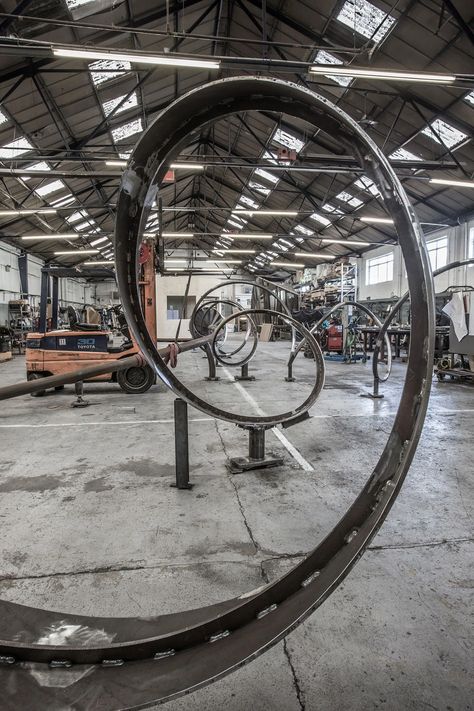 Alex Chinneck’s latest sculpture will be a 25-metre spiralling staircase that springs apart at the end Alex Chinneck, Public Art, Springs, The End, Fair Grounds, Sculpture, Road, Art