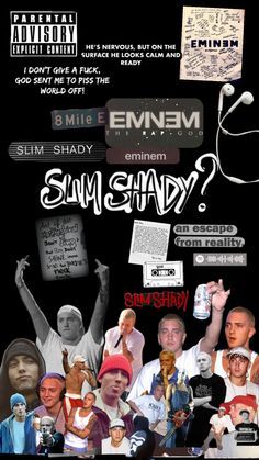 Check out rshaw4371's Shuffles #music #wallpaper #art #eminem #eminemshuffle #eminemishot #eminemalbumn Eminem Aesthetic, Eminem Poster, Eminem Memes, 90s Rappers Aesthetic, The Slim Shady, Rappers Aesthetic, Eminem Wallpapers, 90s Rappers, Eminem Quotes