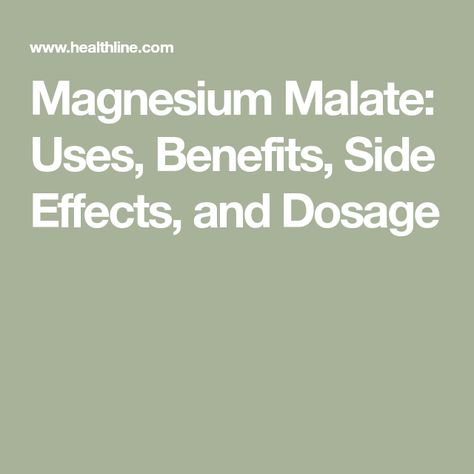 Magnesium Malate: Uses, Benefits, Side Effects, and Dosage Magnesium Side Effects, Magnesium Glycinate Benefits, Natural Antacid, Types Of Magnesium, Best Magnesium, Magnesium Malate, Low Magnesium, Magnesium Rich Foods, Headache Prevention