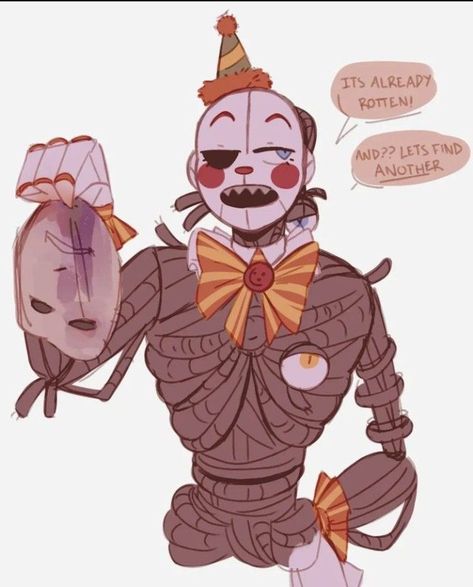 Made by Jxitrash on Twitter Malhare Fnaf Fanart, Fanf Fan Art, Helpy Fnaf Art, Fnaf Ennard Fanart, Cute Fnaf Fanart, Ennard Fnaf Fanart, Helpy Fnaf Fanart, Fnaf Fanart Cute, Fnaf Ennard