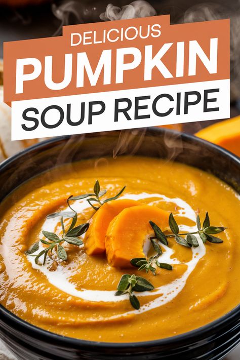 Enhance your fall soups with flavorful pumpkin varieties! Add spice with cayenne, or sweetness with maple syrup. For vegan options, substitute heavy cream with coconut milk. Store in airtight containers for optimal flavor. Ready to elevate your soup game? Share your unique flavor twists or save this for your next cozy cooking session. 🍲🍁 #PumpkinSoup #FallRecipes #VeganCooking #SoupSeason #ComfortFood #CookingTips #FlavorExperiments The Best Pumpkin Soup Recipe, Cream Of Pumpkin Soup Recipes, Pumpkin Soup Recipe Easy Coconut Milk, Best Pumpkin Soup, Pumpkin Soup With Coconut Milk, Pastry Cake Recipes, Coconut Milk Substitute, Spicy Pasta Recipes, Spicy Pumpkin Soup