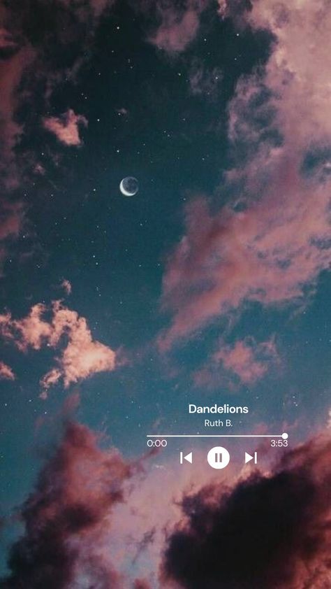 Dandelions By Ruth B, Dandelion Lyrics, Ruth B, Picture Song, Dandelion Wallpaper, Love Yourself Song, Aesthetic Spotify, Wallpaper Best, Pencil Drawings Of Girls