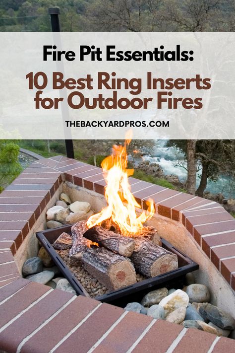 Fire pit ring inserts are the key to a safer and more durable fire pit. In this full guide, we reveal the 10 best inserts designed to withstand high heat and protect your fire pit from wear and tear. Explore our top picks and find the one that matches your outdoor vibe. Steel Fire Pit Ring, Best Fire Pit, Fire Pit Insert, Fire Pit Essentials, Best Ring, Large Fire Pit, Fire Pit Ring, Cool Fire Pits, Round Fire Pit