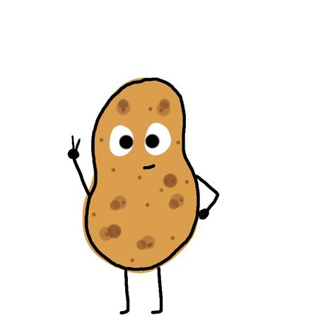 Potato Animation, Potato Art, Cartoon Potato, Potato, Snoopy, ? Logo, Fictional Characters, Quick Saves, Art