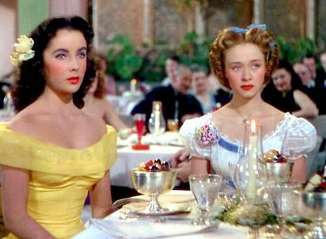 Elizabeth Taylor in A Date with Judy A Date With Judy, Young Elizabeth Taylor, Jane Powell, Classical Hollywood Cinema, Dark Blue Eyes, Nicky Hilton, Green Eye, British American, Child Actresses