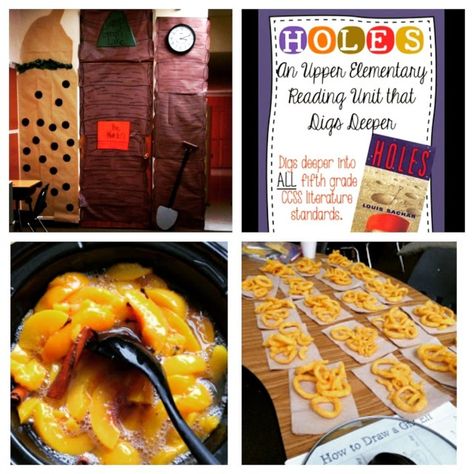 Sploosh, Onions, and God's Thumb while teaching Holes by Louis Sachar - The Hungry Teacher Tutoring Activities, Holes By Louis Sachar, Holes Movie, Teach Like A Pirate, Holes Book, Reading Tools, Novel Activities, Novel Study Activities, Book Tasting