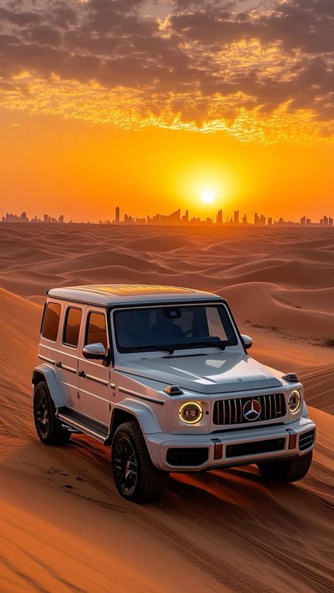 G Wagon Wallpapers 4k, Mercedes G Wagon Aesthetic, G Wagon Wallpapers, Mercedes Background, Desert Aesthetic Wallpaper, Aesthetic Wallpaper Dream, Mercedes Car Aesthetic, G Wagon Aesthetic, Grey Mercedes