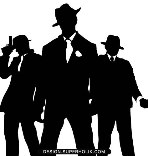 Mafia clip-art, gangster clip-art Product Type : Digital (Download only) File Format : Zip/EPS This is an editable Royalty Free Vector file. EPS vector files. This image can be scaled to any size without loss resolution. It needs a vector editor  to use  this file. (a list of applications) Worry Free Protection. You can re-download […] Mafia Party, Gangster Party, Bugsy Malone, Harlem Nights, Mafia Gangster, Fashion Design Template, Interesting Questions, The Godfather, Cabaret