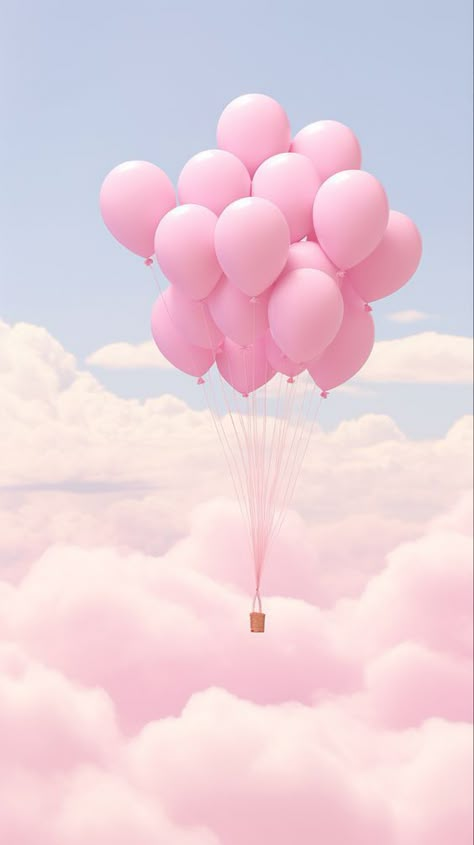 ♔ Les Ballons échappés Background Rosa, Welcome Wallpaper, Balloon Wallpaper, Beautiful Balloons, Pink Wallpapers, Lovely Flowers Wallpaper, Rose Frame, Flower Background Wallpaper, Wallpaper For Phone