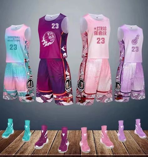 Sports Jersey Outfit, Sports Uniform Design, Basketball Jersey Outfit, Basketball Kit, Basketball Uniforms Design, Basketball T Shirt Designs, Best Jersey, Fitness Wear Women, Sports Jersey Design