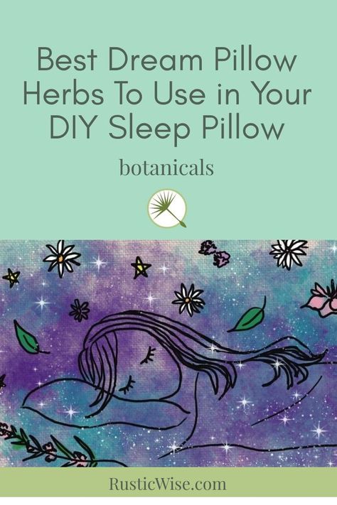 Lucid Dream Herbs, Herbal Sleep Pillows, Herb Combinations, Herbs For Sleep, Dream Herbs, Diy Wellness, How To Make Crystals, Pagan Crafts, Sleep Dream