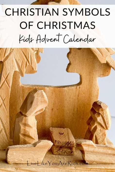 Welcome to the Christian Symbols of Christmas Kids Advent Calendar! Get ready to embark on a magical journey as you explore the beloved figures, stories, and symbols of Christmas. Christian Christmas Symbols, Advent Calendar Kids, Kids Advent Calendar, Symbols Of Christmas, Kids Advent, Christmas Symbols, Christmas Lesson, Advent Calendars For Kids, Christian Symbols