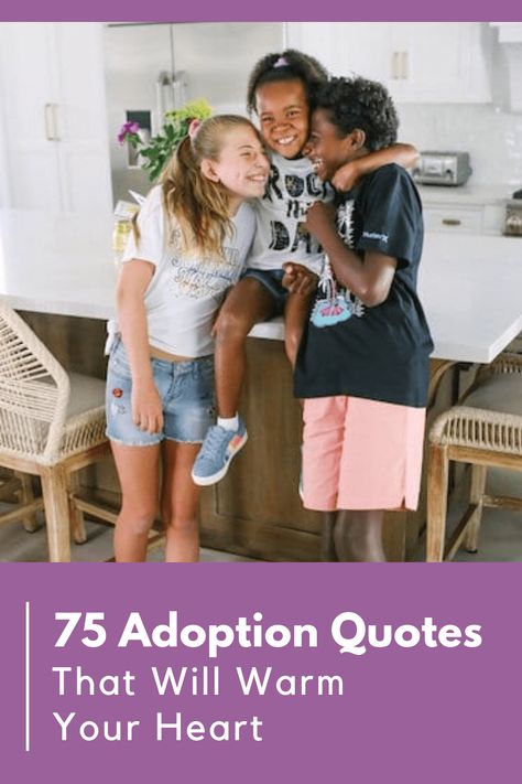 The ups and downs of the adoption process can be both heart-wrenching and oh so heartwarming, so here are some of my absolute favorite adoption quotes. #adoptionquotes #adoptivefamily Foster Care Announcement, National Adoption Day, National Adoption Month, Becoming A Foster Parent, Adoption Photos, Adoption Quotes, Adoption Awareness, Parenting Blogs, Foster Care Adoption