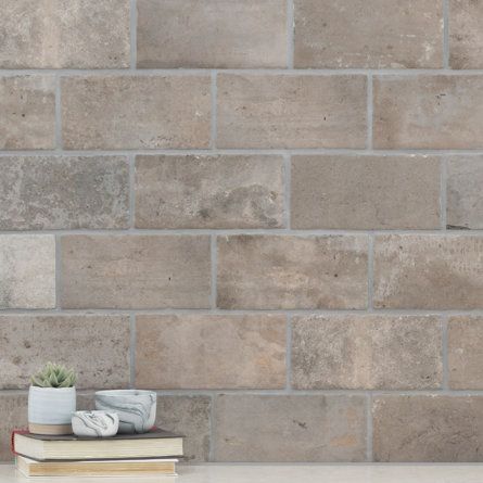 Msi Brickstone Taupe, Brick Look Tile, Matte Porcelain Tile, Reclaimed Brick, Tile Saw, Brick Tiles, Shower Surround, Porcelain Floor, Porcelain Floor Tiles