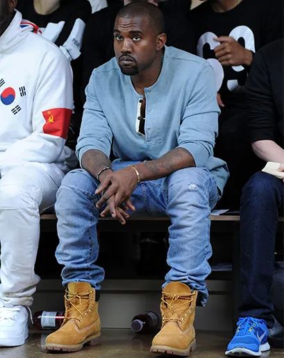 Kanye West Timberlands, Timberland Outfits Hombres, Black Timbs, Kanye West Outfits, Timberland Boots Outfit Mens, Kanye West Style, Boots Outfit Men, Timberland Boots Outfit, Timberland Outfits