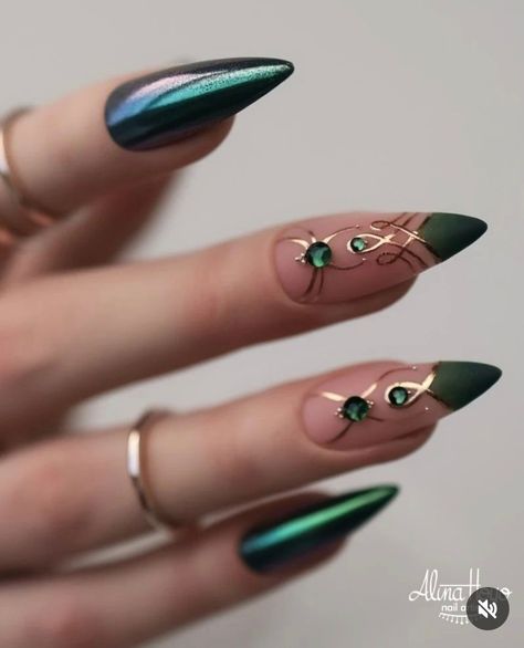 Almond Acrylic Nails, Prom Ideas, Thanksgiving Nails, Luxury Nails, Pretty Acrylic Nails, Fancy Nails, Best Acrylic Nails, Stiletto Nails, Cute Acrylic Nails