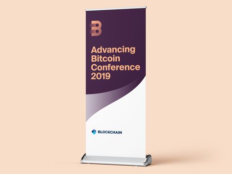 Advancing Bitcoin Conference - Pull up Banner by Gavin Barnett Pull Up Banner Design Ideas, Pop Up Banner Design Ideas, Pull Up Banners, Pull Up Banner Design Inspiration, Pop Up Banner Design, Pull Up Banner Design, Rollup Design, Standing Banner Design, Pull Up Banner