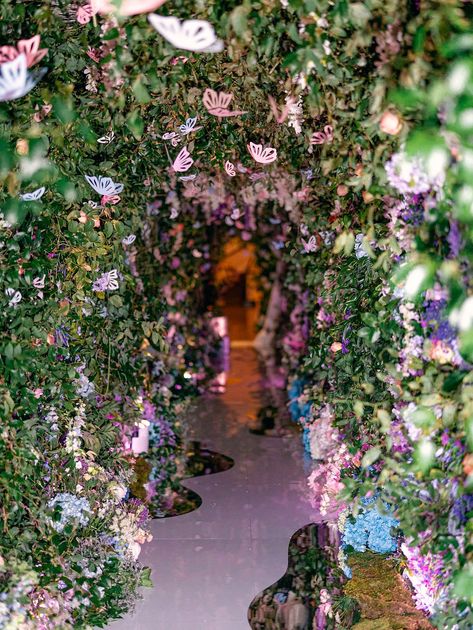 wedding floral tunnel reception entrance Floral Tunnel Entrance, Floral Tunnel Wedding, Flower Tunnel Entrance, Tunnel Decoration Entrance, Tunnel Entrance Design, Tunnel Entrance Wedding, Wedding Tunnel Entrance, Filipina Debut, Wedding Tunnel