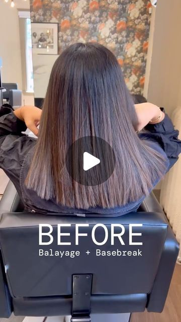 Schwarzkopf Professional Canada on Instagram: "🔥HOW TO BASE BREAK FOR A WARM BASE 🔥

@hairbyreema did an incredible color we just had to shout out for #wowwednesday 

The story: 
✅Starting point black that wouldn’t lift past red 

✅She came in monthly for treatments and got a blunt bob cut a few times. 

✅Finally a few months ago she gave her a warm light brown balayage and it looked stunning (as you can see in the before). This time she wanted to go lighter and get a base break and keep it on the warmer side. 

***make sure the health of the hair is not compromised for this formula! (Treatments is key in this story and slow lift) 

This was her formula:

1️⃣ lighten with BLONDME + 20 volume
2️⃣ Basebreak with IGORA Highlift 
Zone 1: 12-0 + 20 vol
Zone 2-3: 12-0 + 40 vol
3️⃣ Toner IGORA Light Brown Balayage Formula, Toner For Black Hair, Warm Light Brown Balayage, Light Brown Balayage, Schwarzkopf Color, Hair Toner, Schwarzkopf Professional, Brown Balayage, Zone 2