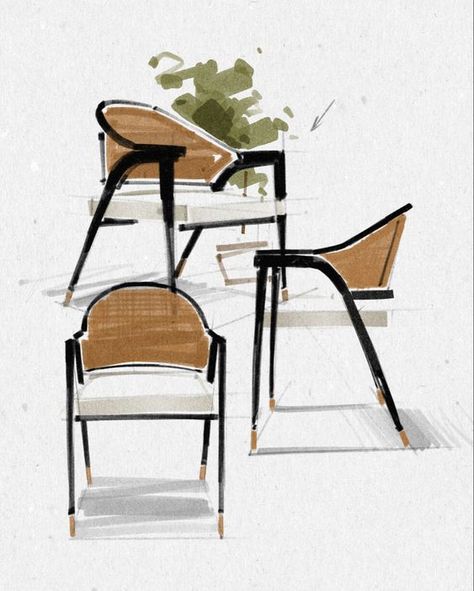 Elevate Your Space with Tailored Sketching Solutions Furniture Illustration Sketch, Interior Design Digital Art, Procreate Interior Design Sketch, Furniture Sketches Interiors, Drawing Furniture Interior Design, Interior Design Drawings Sketches, Furniture Sketches Drawings, Interior Drawing Sketches, Interior Illustration Sketches