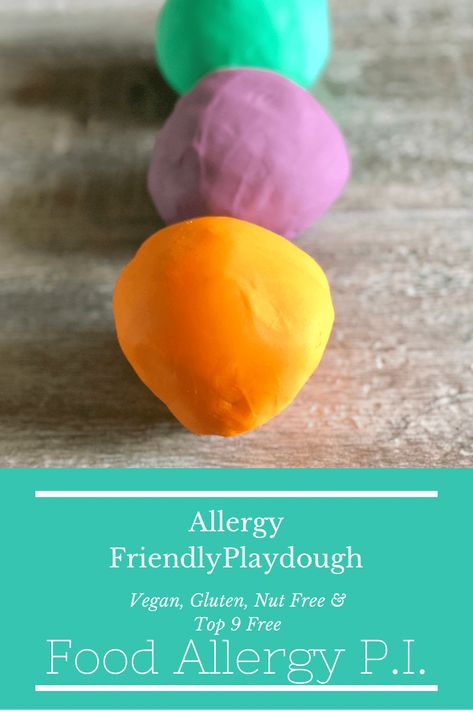 Soft Playdough Recipe, Gluten Free Playdough, Chemical Free Food, Natural Food Dye, Preschool Mom, Natural Food Coloring, Playdough Recipe, Food Allergens, Allergy Friendly Recipes